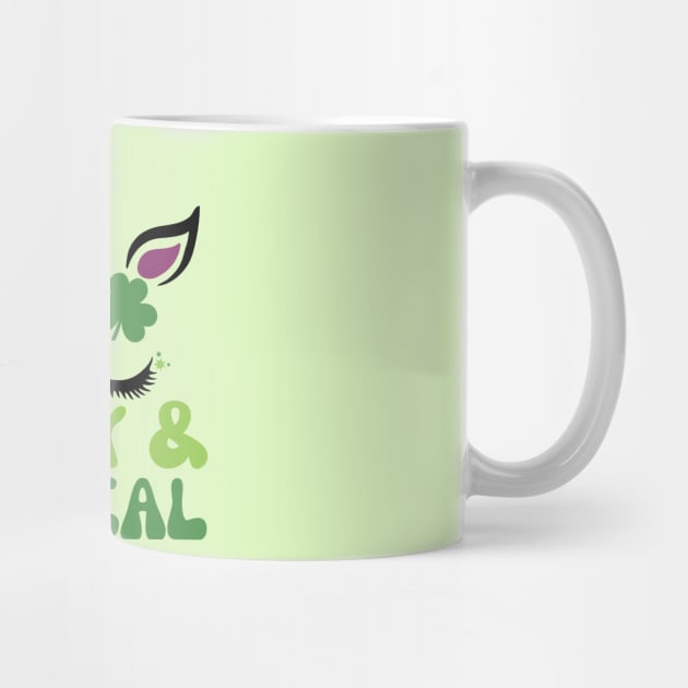 Lucky & Magical St. Patrick's Day Unicorn by The WYLD Tribe